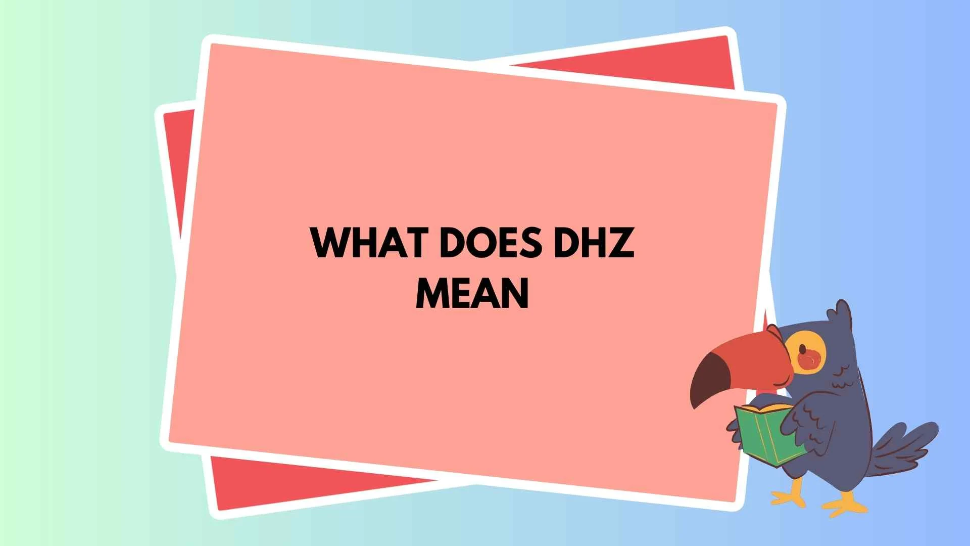 What Does DHZ Mean